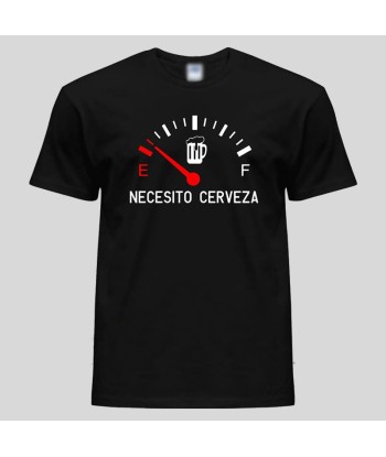 Necesito cerveza shirt black