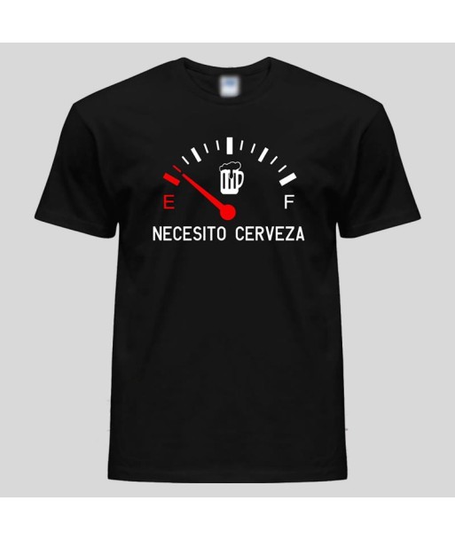 Necesito cerveza shirt black Necesito cerveza shirt black