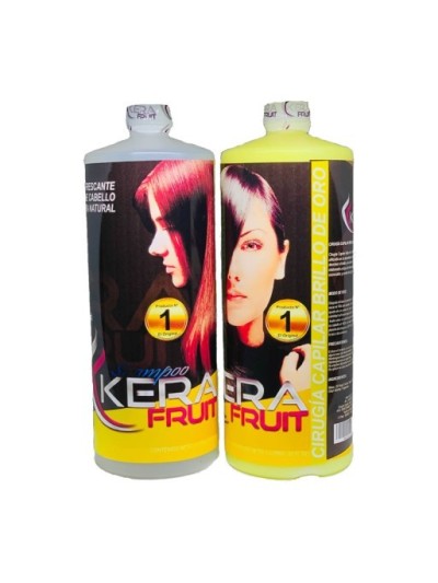 Brillo de Oro KeraFruit | Cabello Brillante y Sedoso