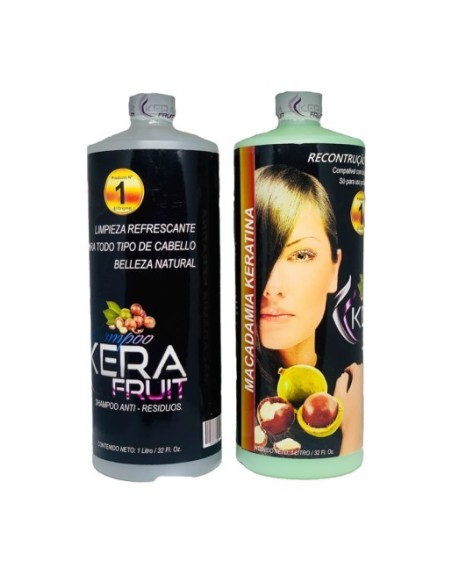 Keratina Macadamia KeraFruit | Nutrición y Reparación Capilar