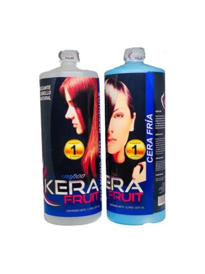 Cera Fría Capilar KeraFruit | Fijación Profesional Natural
