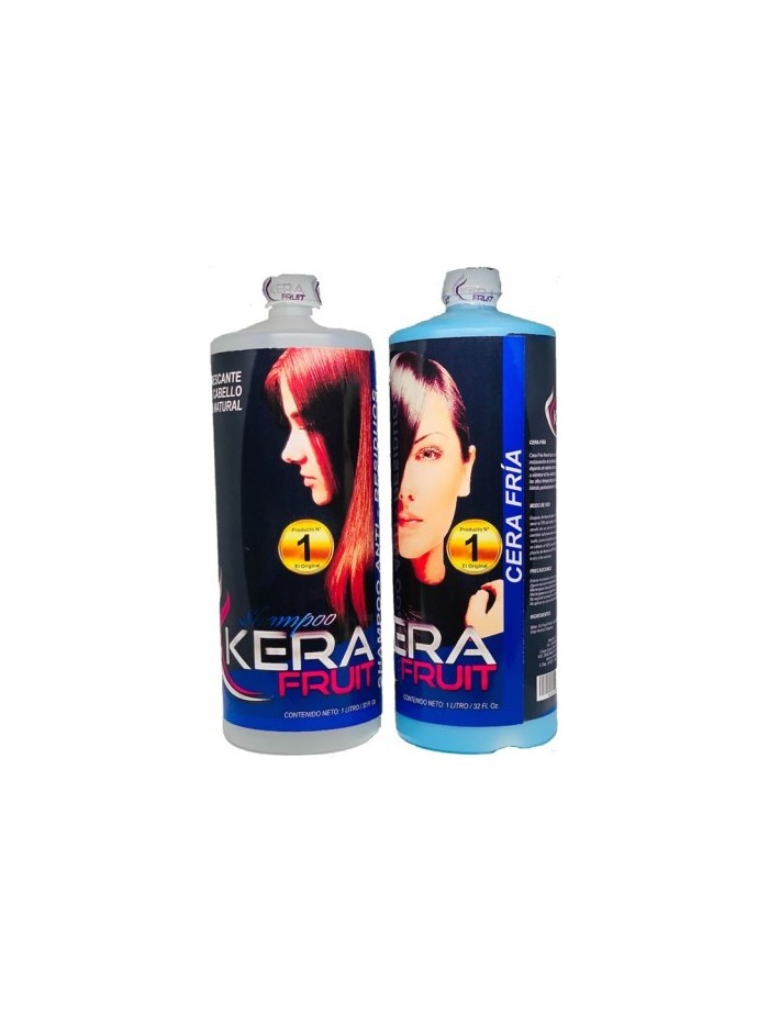 Cera Fría Capilar KeraFruit | Fijación Profesional Natural